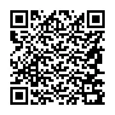 QR Code pour le numéro de téléphone +56967791733