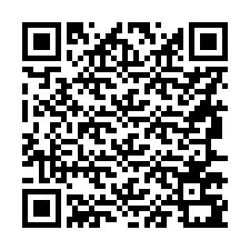 Codice QR per il numero di telefono +56967791744