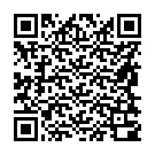 Codice QR per il numero di telefono +56968300067