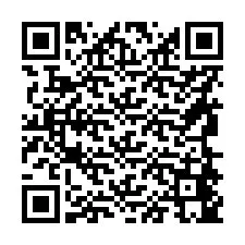 電話番号のQRコード +56968445041
