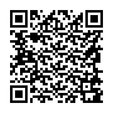 QR Code pour le numéro de téléphone +56968781819