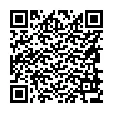 Código QR para número de teléfono +56968936459