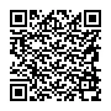 QR Code pour le numéro de téléphone +56968938340