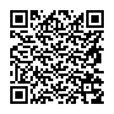 Código QR para número de teléfono +56971356722