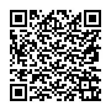 QR Code สำหรับหมายเลขโทรศัพท์ +56971361688