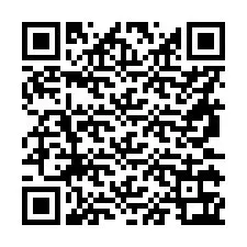 QR Code สำหรับหมายเลขโทรศัพท์ +56971363834