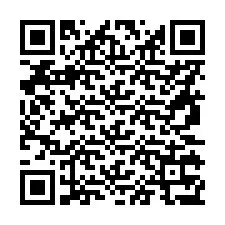 Código QR para número de teléfono +56971377890