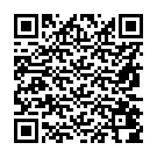 QR Code สำหรับหมายเลขโทรศัพท์ +56971404797