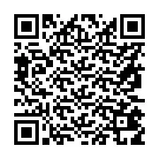 QR-koodi puhelinnumerolle +56971419199