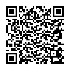 Código QR para número de telefone +56971453038