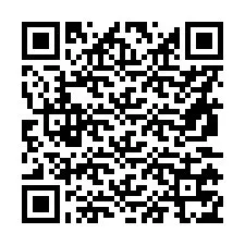 QR kód a telefonszámhoz +56971775085