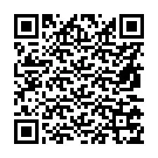 Código QR para número de teléfono +56971775087