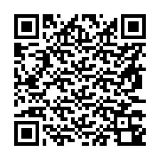 Código QR para número de telefone +56973340192