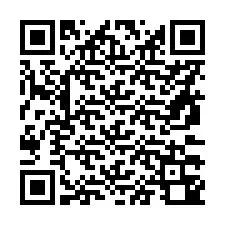 Código QR para número de teléfono +56973340205