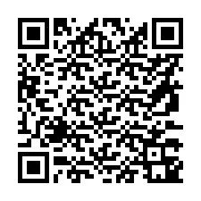 QR Code pour le numéro de téléphone +56973341141