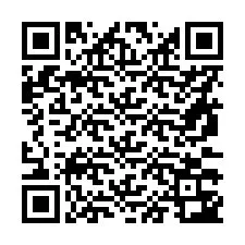 QR-code voor telefoonnummer +56973343315