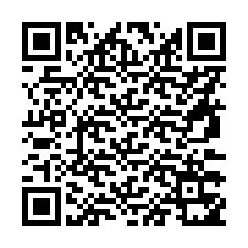 QR Code pour le numéro de téléphone +56973351640