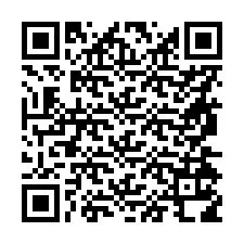 Código QR para número de telefone +56974118876