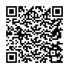 Código QR para número de teléfono +56974170307