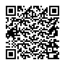 QR Code สำหรับหมายเลขโทรศัพท์ +56974300545