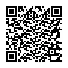 QR Code pour le numéro de téléphone +56974310120