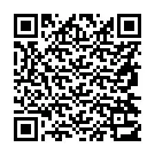 Código QR para número de teléfono +56974313634