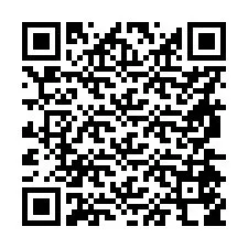 QR-code voor telefoonnummer +56974558876