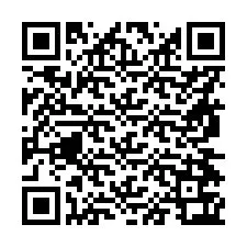 QR kód a telefonszámhoz +56974763296