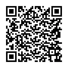 QR Code pour le numéro de téléphone +56975166696