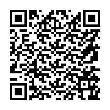 Código QR para número de teléfono +56975166741