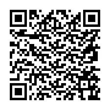 Codice QR per il numero di telefono +56975166748