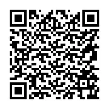 Código QR para número de teléfono +56975166760