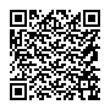 QR Code pour le numéro de téléphone +56975166771