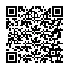 Código QR para número de teléfono +56975166850