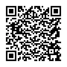 QR Code pour le numéro de téléphone +56975199711