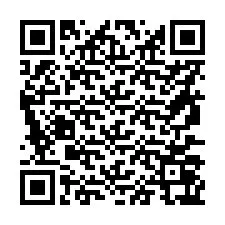 QR-code voor telefoonnummer +56977067351