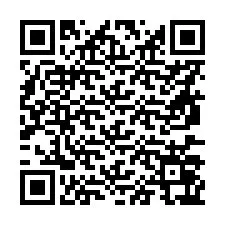 Codice QR per il numero di telefono +56977067606