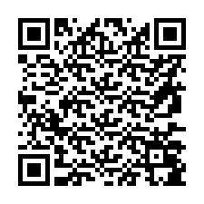 Codice QR per il numero di telefono +56977085601