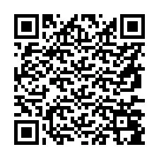 QR Code pour le numéro de téléphone +56977085604