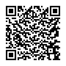 Código QR para número de telefone +56977644710