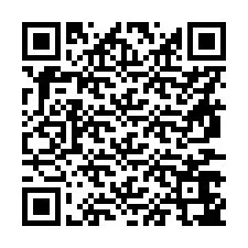 Código QR para número de telefone +56977647982