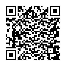 Código QR para número de teléfono +56977687566