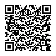 Código QR para número de teléfono +56977688680