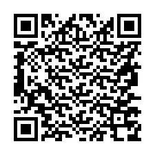 QR kód a telefonszámhoz +56977778378