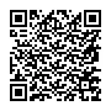 QR-koodi puhelinnumerolle +56977779746