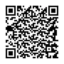 Código QR para número de teléfono +56981219820