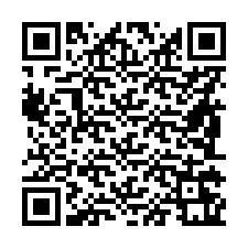 QR-code voor telefoonnummer +56981261837