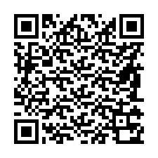 QR Code pour le numéro de téléphone +56981370087