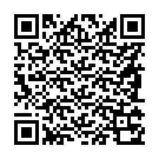 Código QR para número de teléfono +56981370098