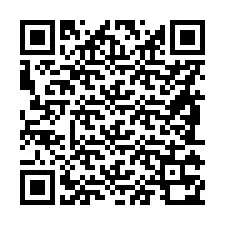 QR Code สำหรับหมายเลขโทรศัพท์ +56981370099